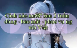 Cách nào nn88 sau 2 tuần dùng   bảo mật   phục vụ người Việt