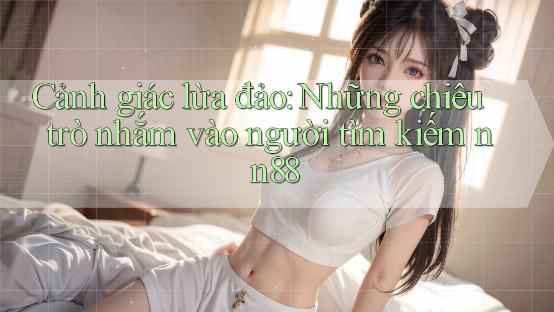 Cảnh giác lừa đảo: Những chiêu trò nhắm vào người tìm kiếm nn88