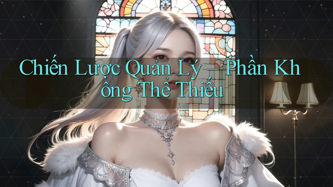 Chiến Lược Quản Lý – Phần Không Thể Thiếu Chiến Lược Quản Lý – Phần Không Thể Thiếu