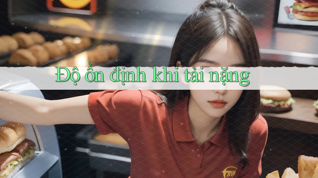 Độ ổn định khi tải nặng Độ ổn định khi tải nặng