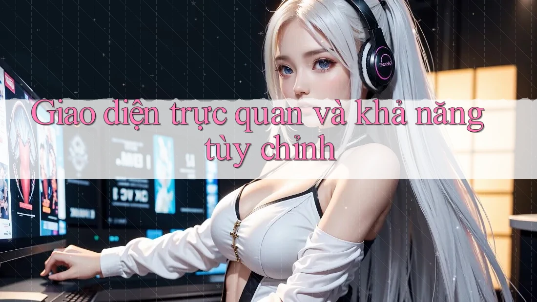 Giao diện trực quan và khả năng tùy chỉnh