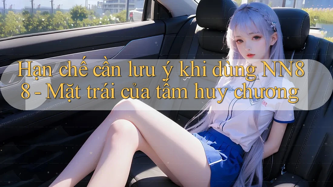 Hạn chế cần lưu ý khi dùng NN88 - Mặt trái của tấm huy chương Hạn chế cần lưu ý khi dùng NN88 - Mặt trái của tấm huy chương