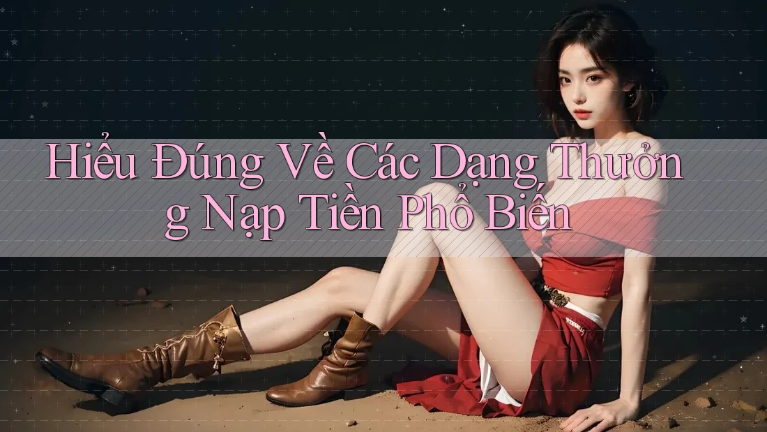 Hiểu Đúng Về Các Dạng Thưởng Nạp Tiền Phổ Biến