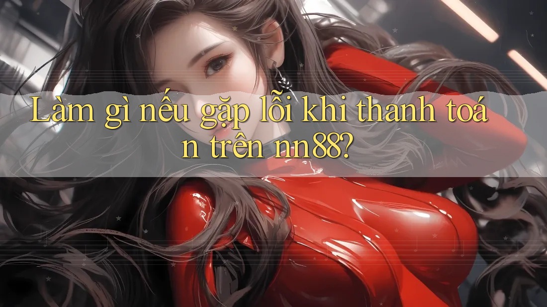 Làm gì nếu gặp lỗi khi thanh toán trên nn88?