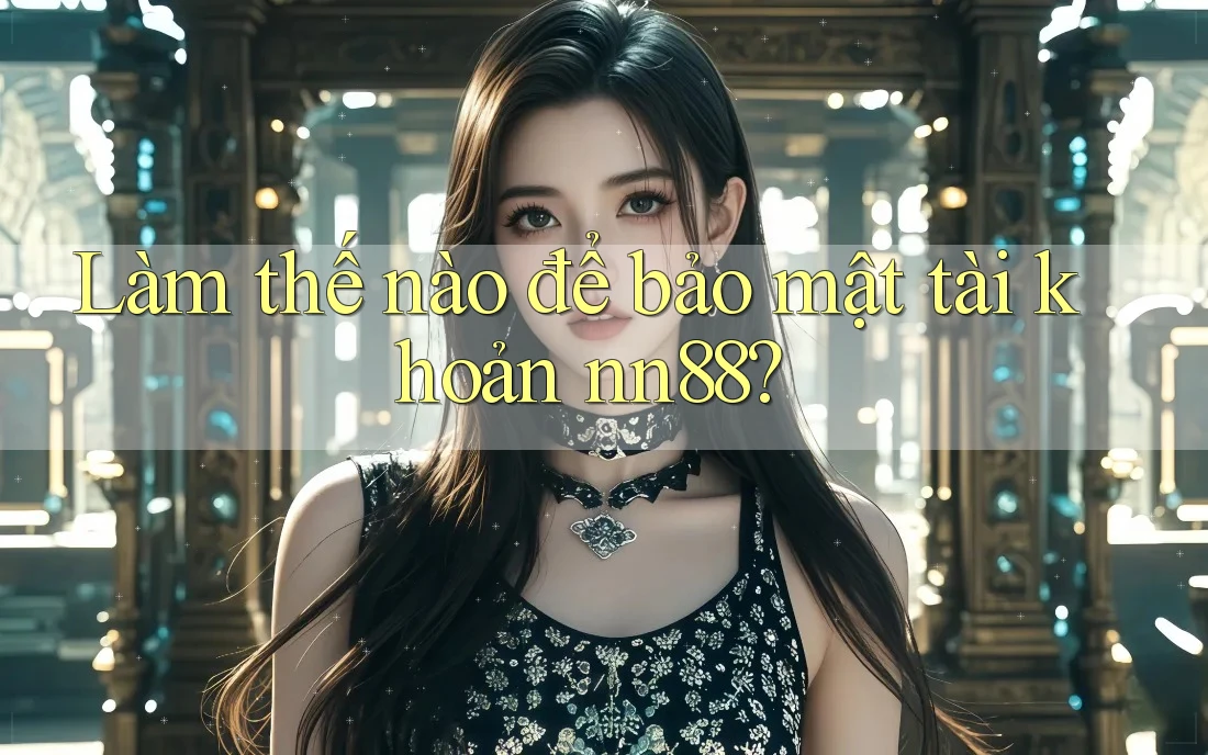 Làm thế nào để bảo mật tài khoản nn88?