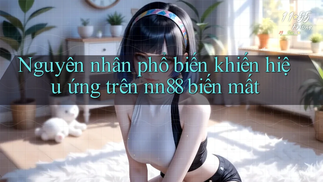 Nguyên nhân phổ biến khiến hiệu ứng trên nn88 biến mất Nguyên nhân phổ biến khiến hiệu ứng trên nn88 biến mất