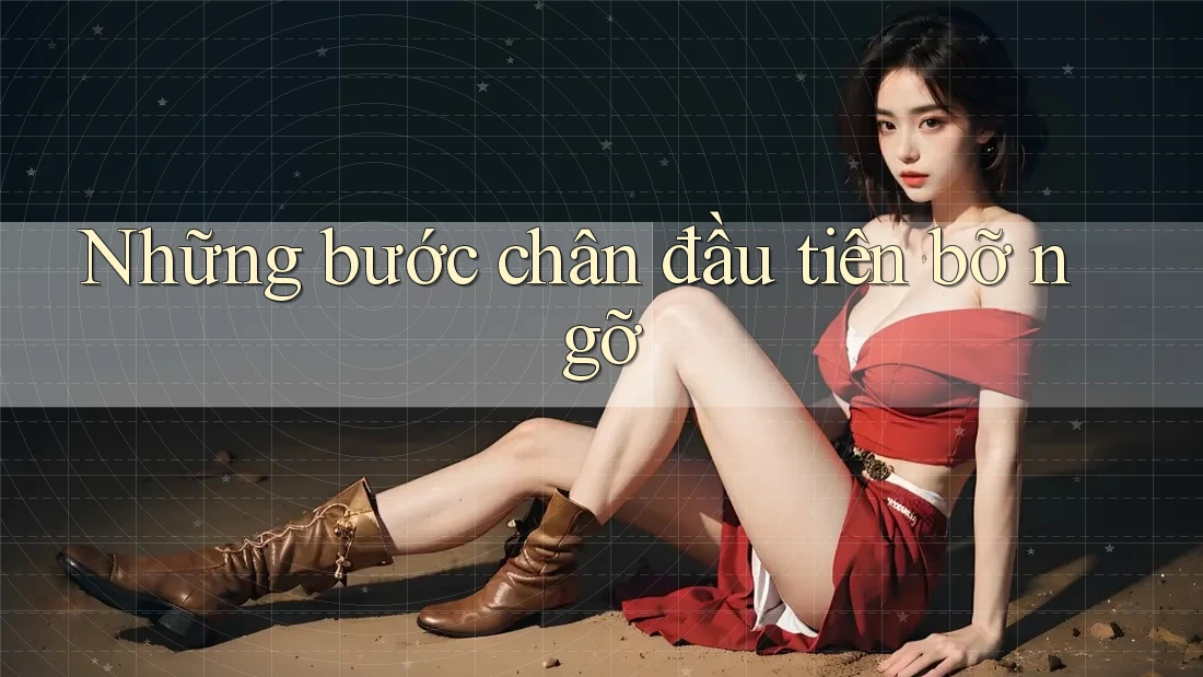 Những bước chân đầu tiên bỡ ngỡ