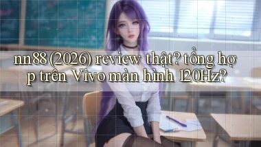 nn88 (2026) review thật tổng hợp trên Vivo màn hình 120Hz