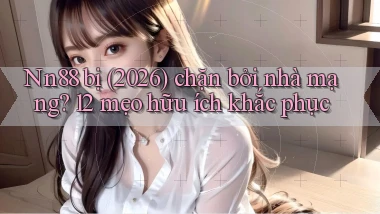 Nn88 bị (2026) chặn bởi nhà mạng 12 mẹo hữu ích khắc phục