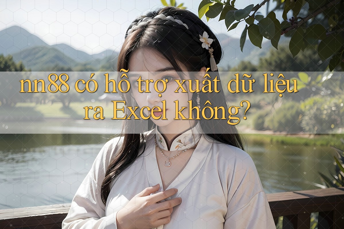 nn88 có hỗ trợ xuất dữ liệu ra Excel không? nn88 có hỗ trợ xuất dữ liệu ra Excel không?