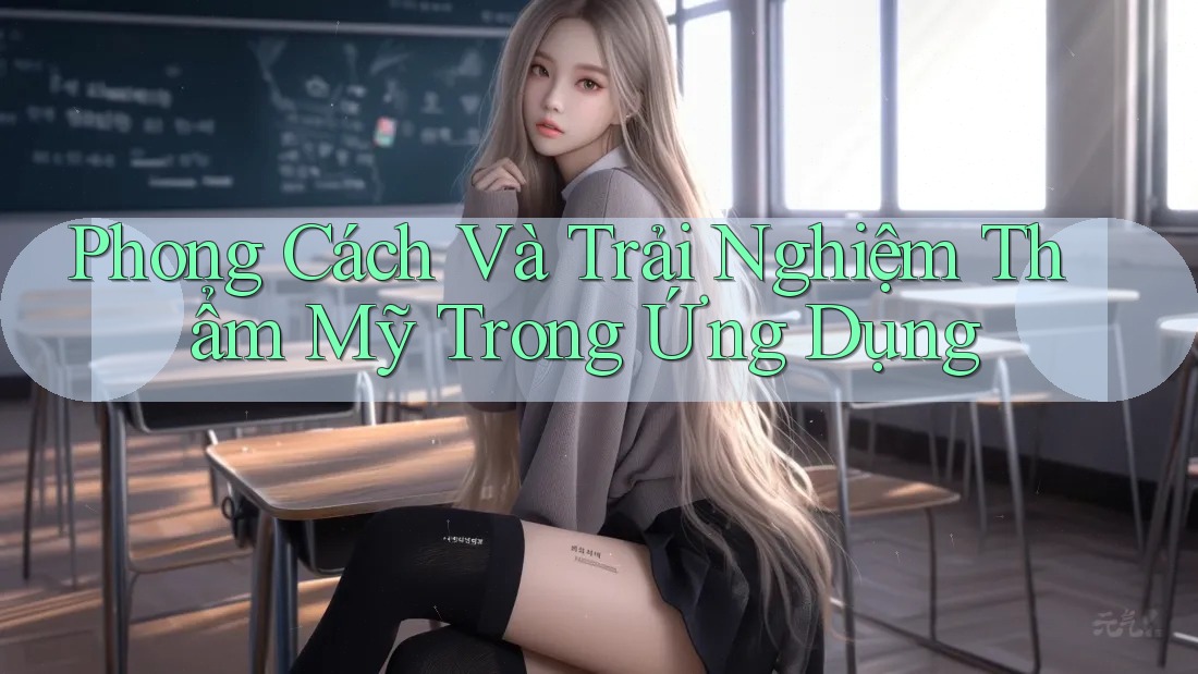 Phong Cách Và Trải Nghiệm Thẩm Mỹ Trong Ứng Dụng Phong Cách Và Trải Nghiệm Thẩm Mỹ Trong Ứng Dụng