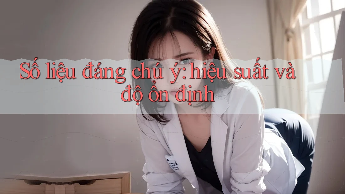 Số liệu đáng chú ý: hiệu suất và độ ổn định Số liệu đáng chú ý: hiệu suất và độ ổn định