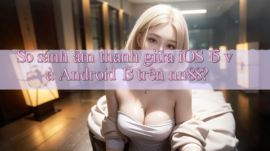 So sánh âm thanh giữa iOS 15 và Android 13 trên nn88? So sánh âm thanh giữa iOS 15 và Android 13 trên nn88?