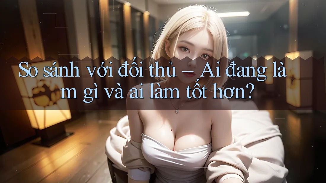 So sánh với đối thủ – Ai đang làm gì và ai làm tốt hơn? So sánh với đối thủ – Ai đang làm gì và ai làm tốt hơn?