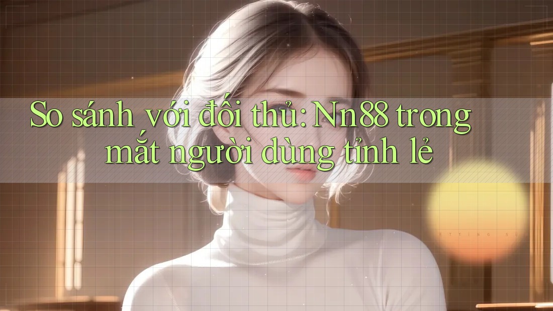 So sánh với đối thủ: Nn88 trong mắt người dùng tỉnh lẻ So sánh với đối thủ: Nn88 trong mắt người dùng tỉnh lẻ