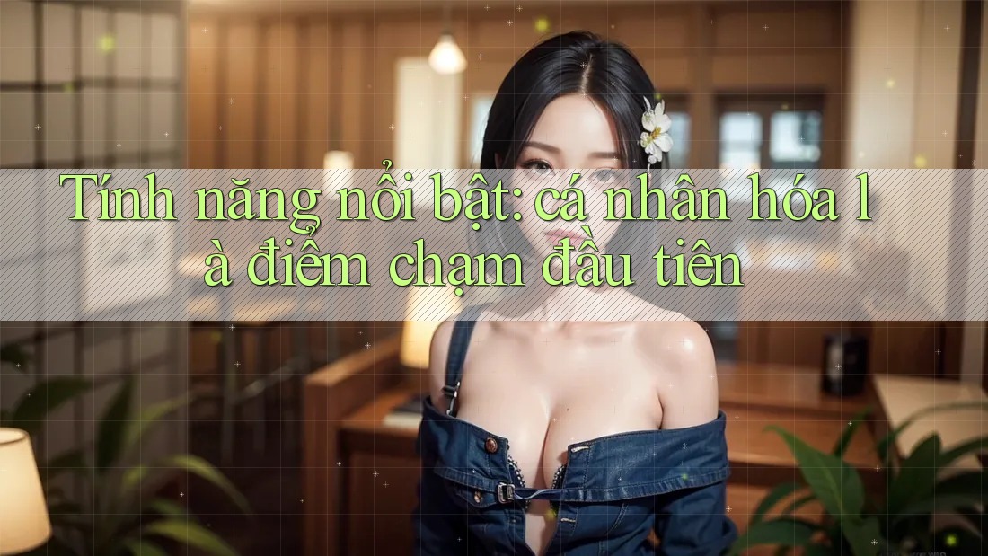 Tính năng nổi bật: cá nhân hóa là điểm chạm đầu tiên