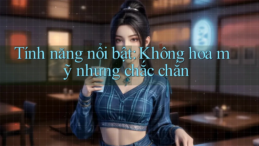 Tính năng nổi bật: Không hoa mỹ nhưng chắc chắn Tính năng nổi bật: Không hoa mỹ nhưng chắc chắn