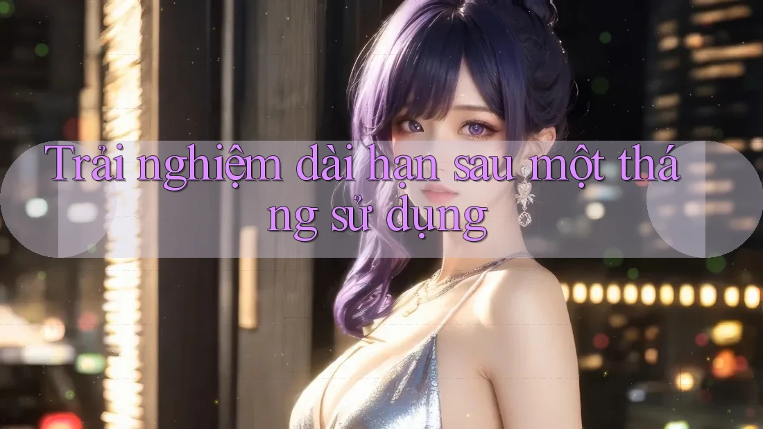 Trải nghiệm dài hạn: sau một tháng sử dụng
