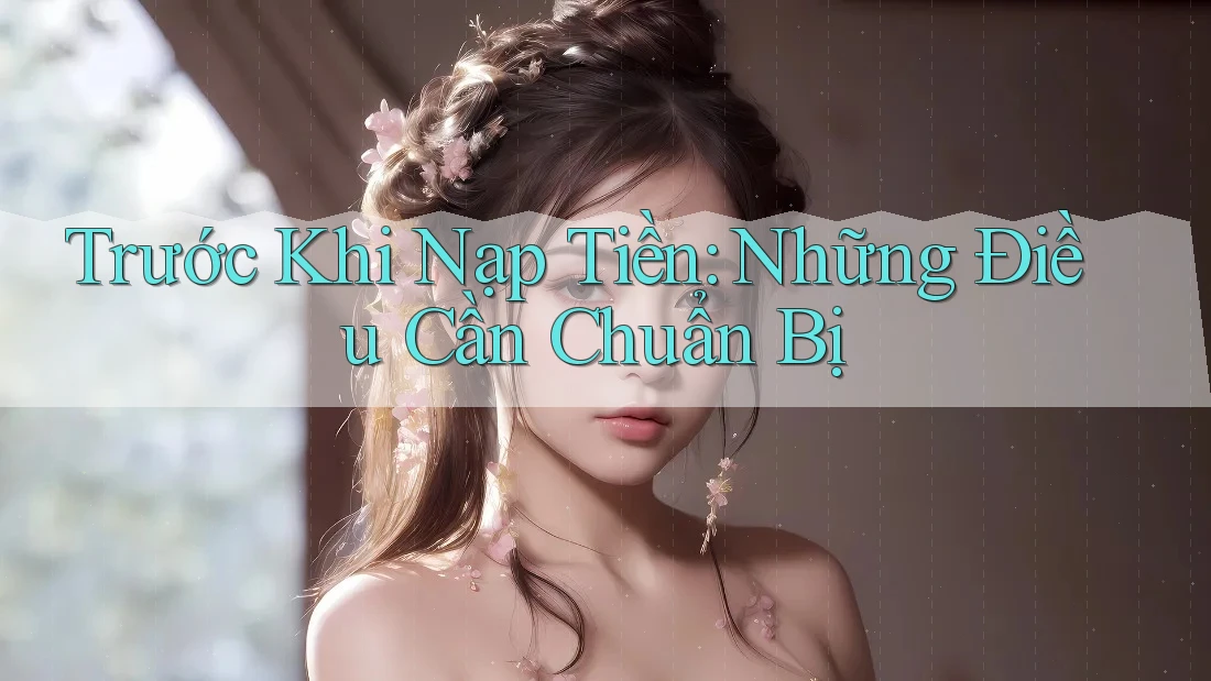 Trước Khi Nạp Tiền: Những Điều Cần Chuẩn Bị Trước Khi Nạp Tiền: Những Điều Cần Chuẩn Bị