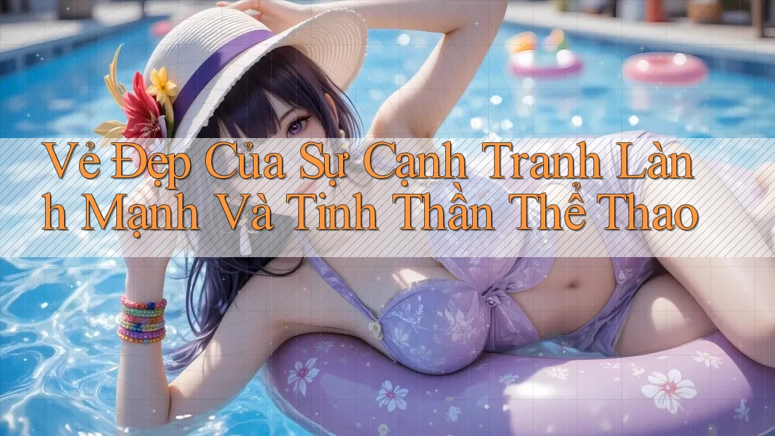 Vẻ Đẹp Của Sự Cạnh Tranh Lành Mạnh Và Tinh Thần Thể Thao Vẻ Đẹp Của Sự Cạnh Tranh Lành Mạnh Và Tinh Thần Thể Thao