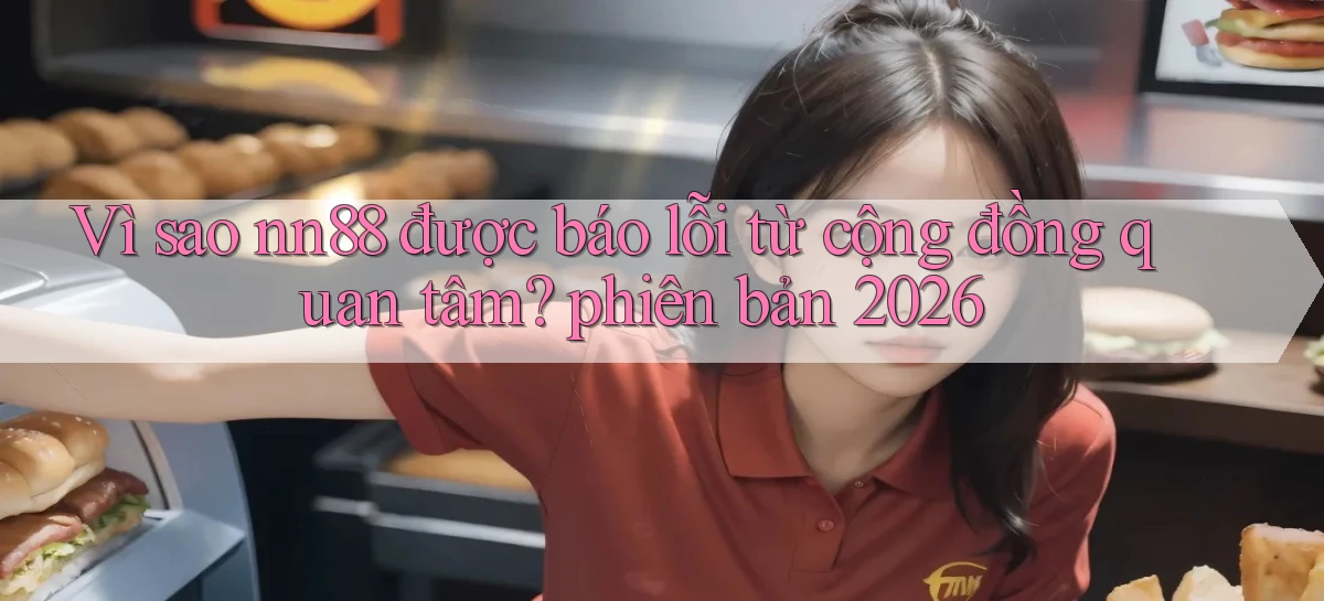 Vì sao nn88 được báo lỗi từ cộng đồng quan tâm phiên bản 2026